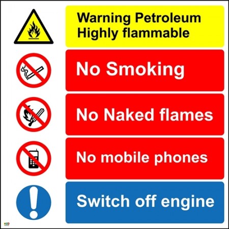 Petroleum Danger Signage Elmedis Safety Consult